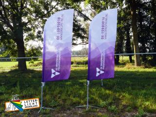 Weersbestendige beachvlaggen